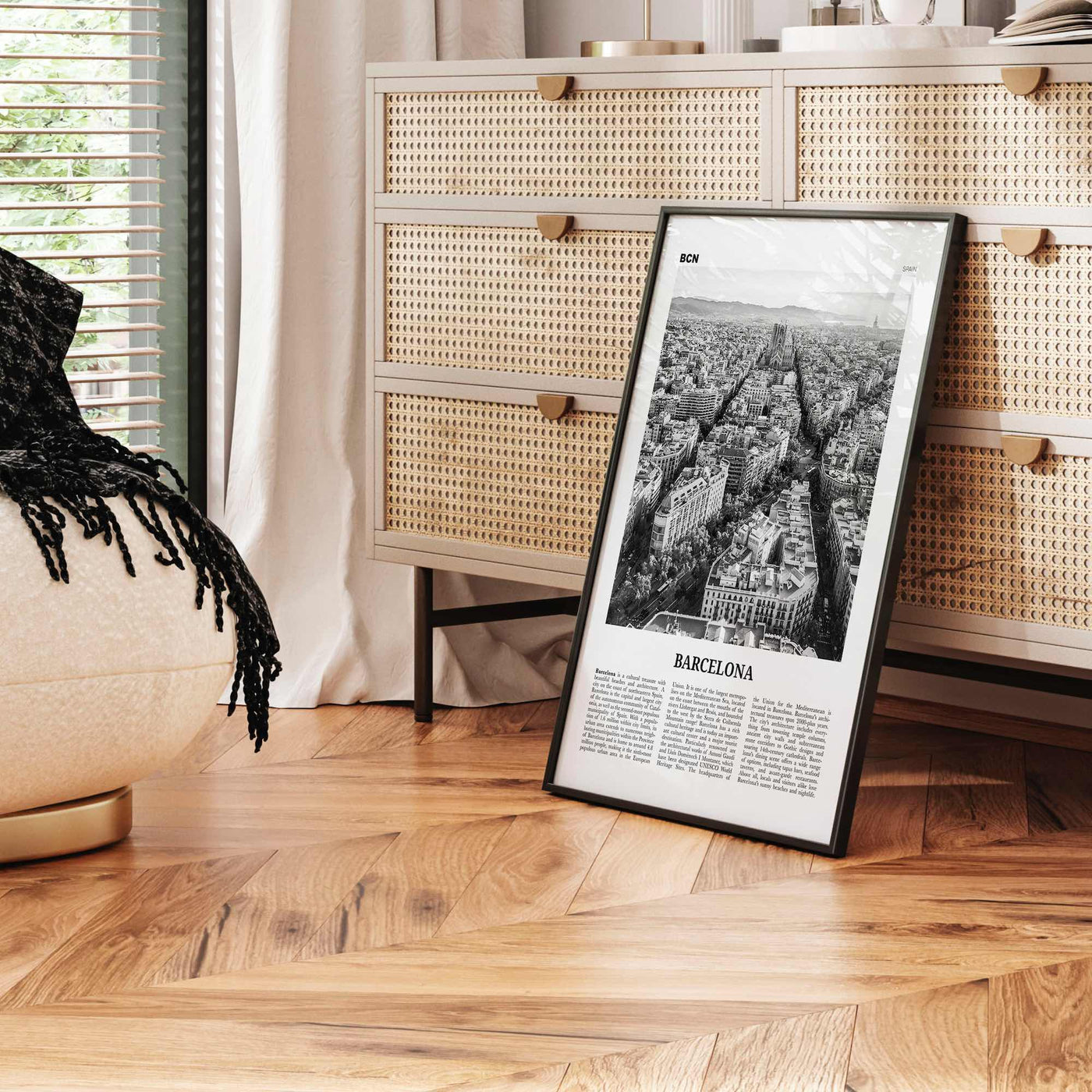 Barcelona Print Black and White No 1, Barcelona Wall Art, Barcelona Poster, Barcelona Photo, Barcelona Decor, Catalonia, Spain, España