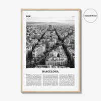 Barcelona Print Black and White No 1, Barcelona Wall Art, Barcelona Poster, Barcelona Photo, Barcelona Decor, Catalonia, Spain, España