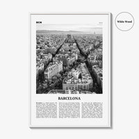 Barcelona Print Black and White No 1, Barcelona Wall Art, Barcelona Poster, Barcelona Photo, Barcelona Decor, Catalonia, Spain, España