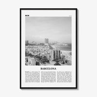 Barcelona Print Black and White No 2, Barcelona Wall Art, Barcelona Poster, Barcelona Photo, Barcelona Decor, Catalonia, Spain, España