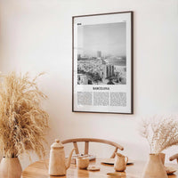 Barcelona Print Black and White No 2, Barcelona Wall Art, Barcelona Poster, Barcelona Photo, Barcelona Decor, Catalonia, Spain, España