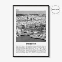 Barcelona Print Black and White No 3, Barcelona Wall Art, Barcelona Poster, Barcelona Photo, Barcelona Decor, Catalonia, Spain, España