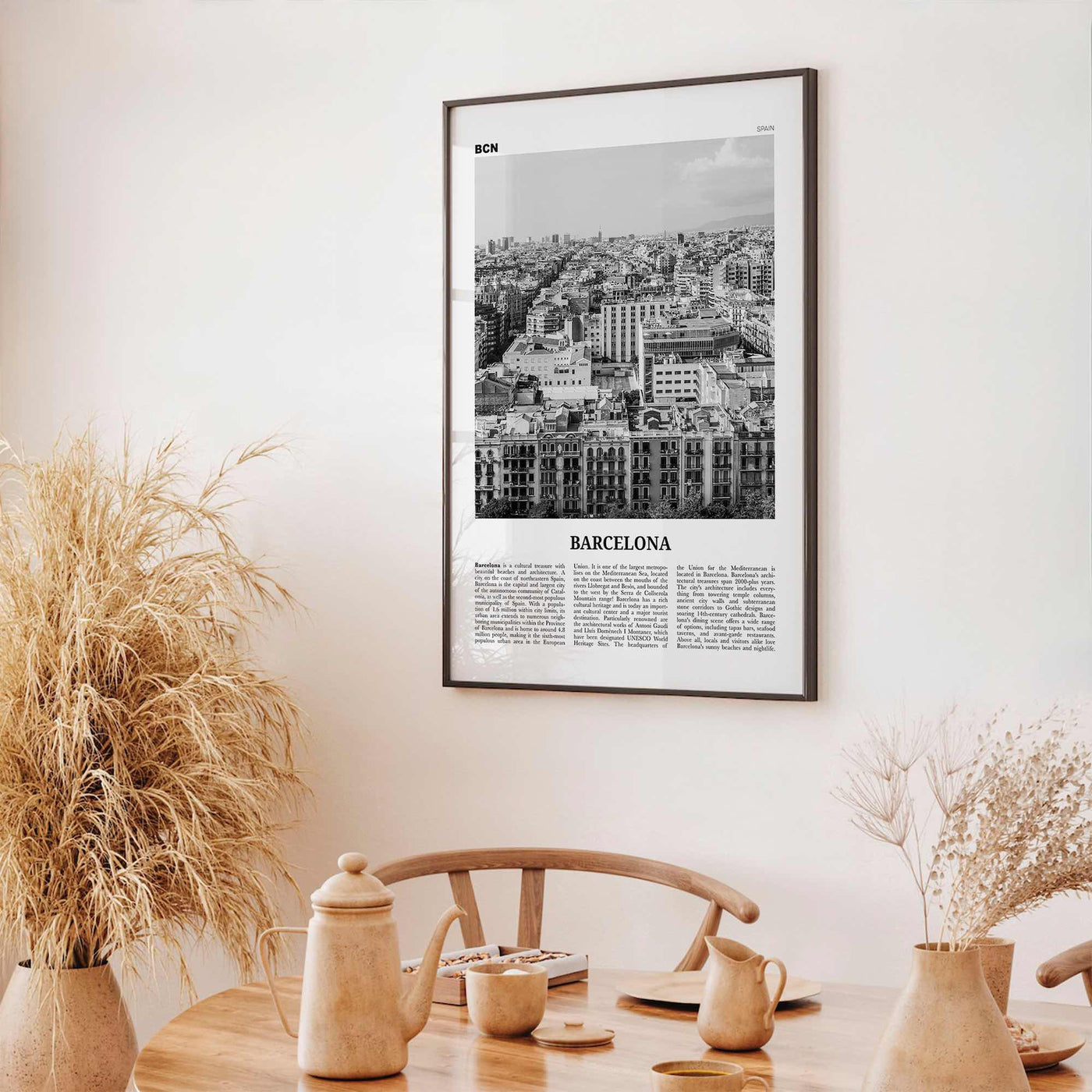 Barcelona Print Black and White No 4, Barcelona Wall Art, Barcelona Poster, Barcelona Photo, Barcelona Decor, Catalonia, Spain, España