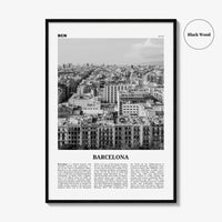Barcelona Print Black and White No 4, Barcelona Wall Art, Barcelona Poster, Barcelona Photo, Barcelona Decor, Catalonia, Spain, España