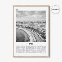 Bari Print Black and White, Bari Wall Art, Bari Poster, Bari Photo, Bari Wall Décor, Italia, Italy, Apulia, Bare, Varion