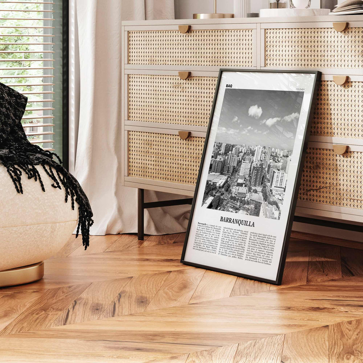 Barranquilla Print Black and White, Barranquilla Wall Art, Barranquilla Poster, Barranquilla Photo, Colombia, Atlántico, South America