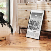 Barranquilla Print Black and White, Barranquilla Wall Art, Barranquilla Poster, Barranquilla Photo, Colombia, Atlántico, South America