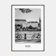 Basel Portrait B&W Poster