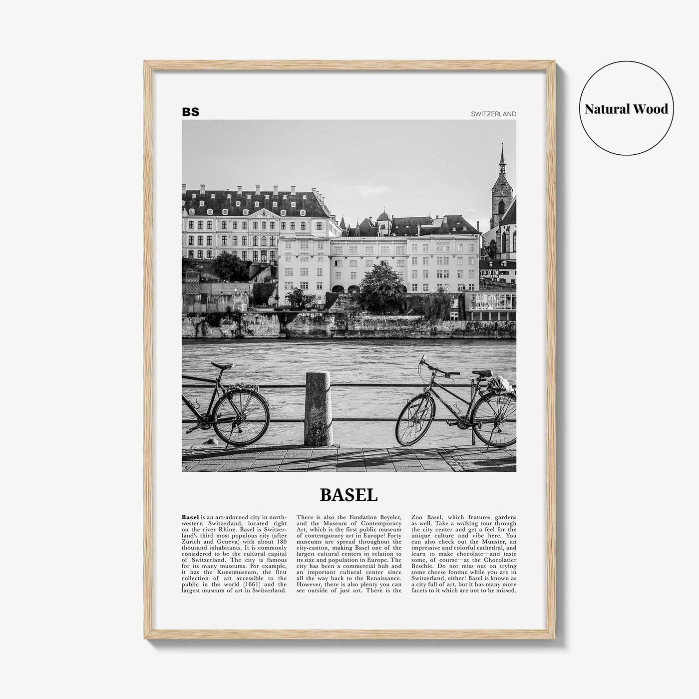 Basel Print Black and White No 1, Basel Wall Art, Basel Poster, Basel Photo, Basel Wall Décor, Switzerland, Basle, Swiss