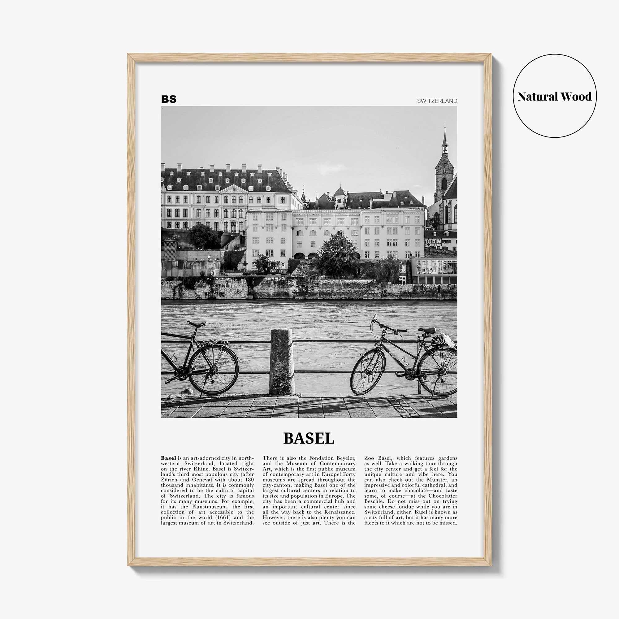 Basel Print Black and White No 1, Basel Wall Art, Basel Poster, Basel Photo, Basel Wall Décor, Switzerland, Basle, Swiss
