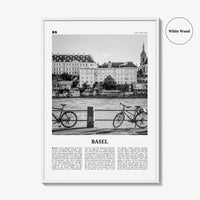 Basel Print Black and White No 1, Basel Wall Art, Basel Poster, Basel Photo, Basel Wall Décor, Switzerland, Basle, Swiss