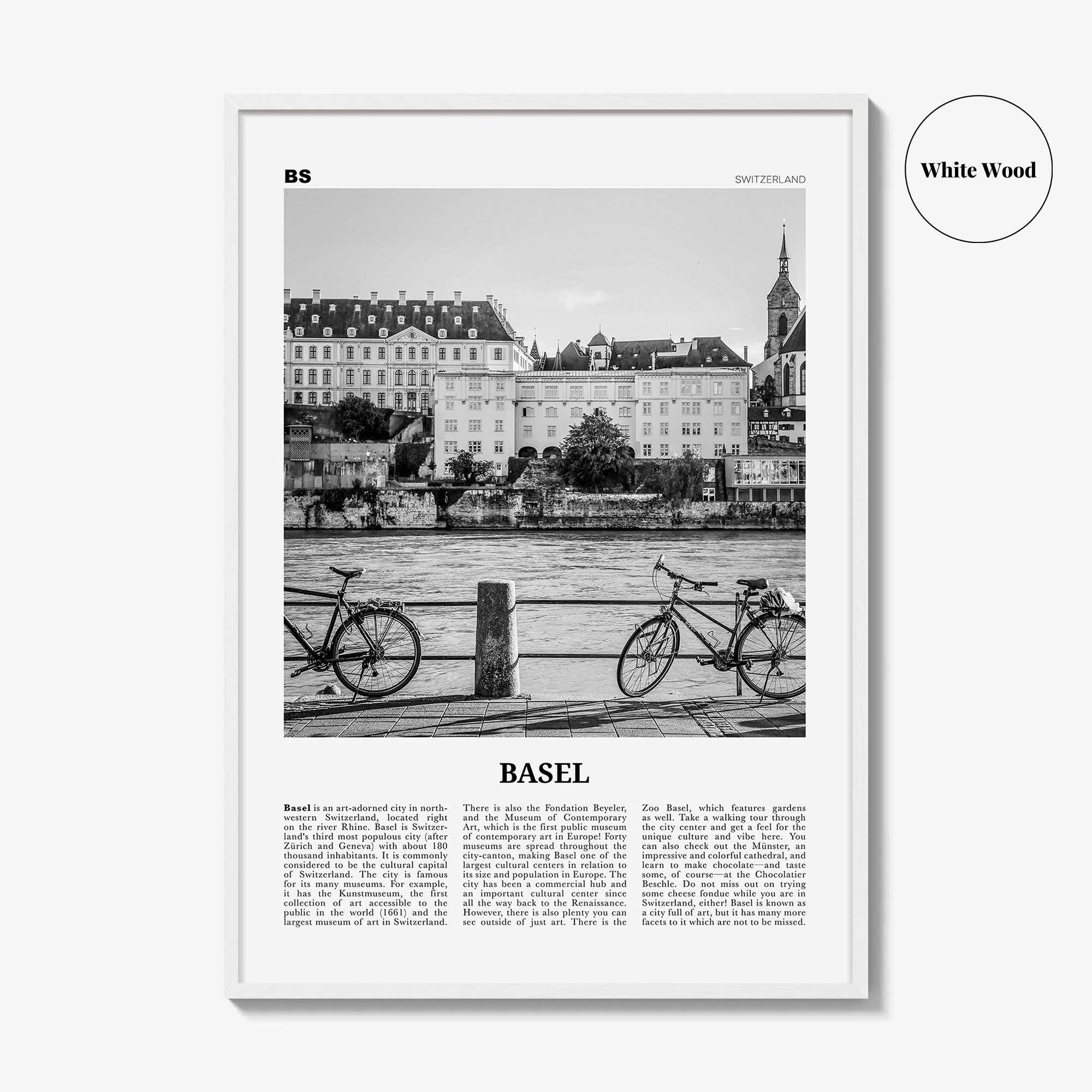 Basel Print Black and White No 1, Basel Wall Art, Basel Poster, Basel Photo, Basel Wall Décor, Switzerland, Basle, Swiss