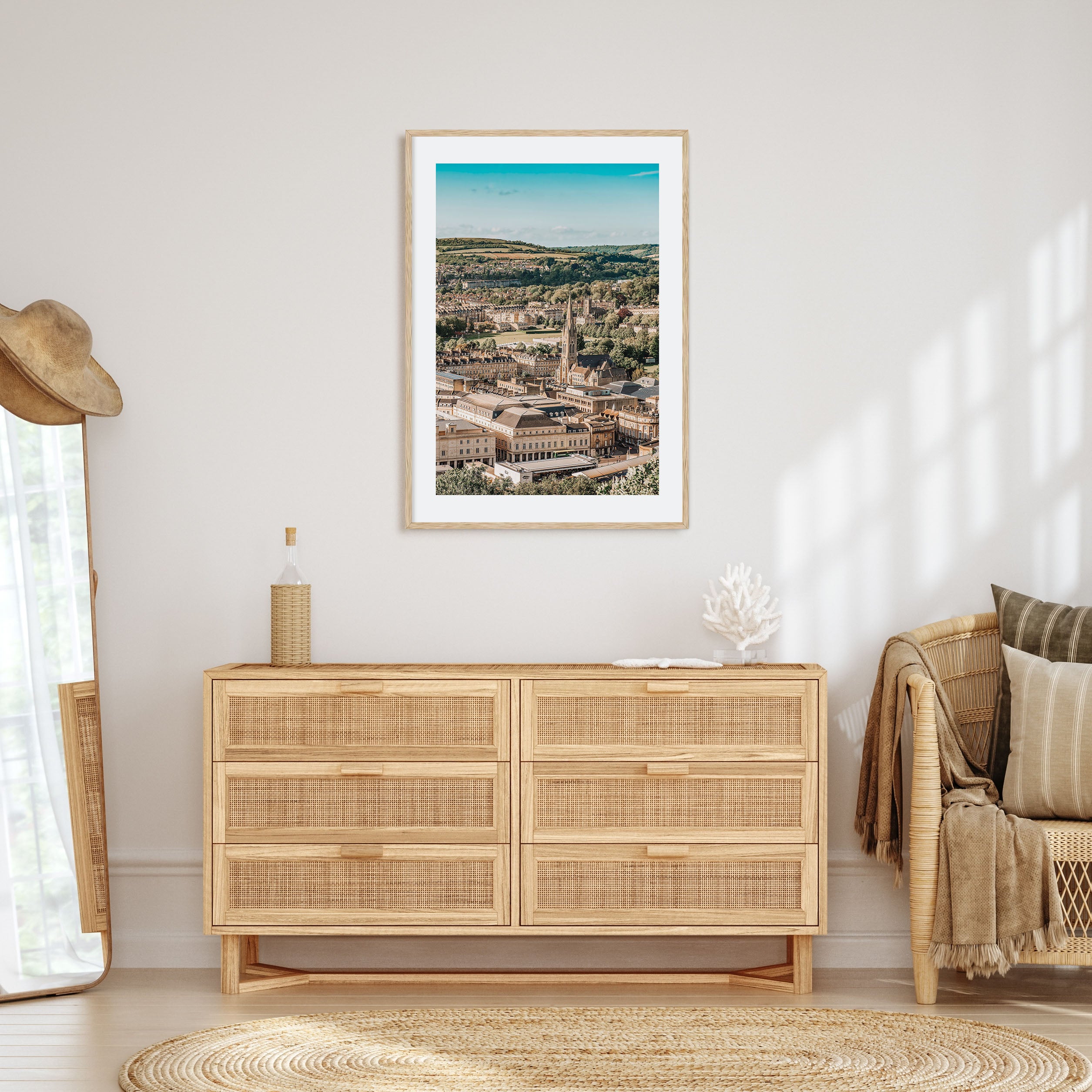 Bath Photo Color Poster