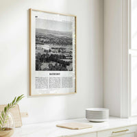 Bathurst Print Black and White, Bathurst Wall Art, Bathurst Poster, Bathurst Photo, Bathurst Wall Décor, Bathurst Map, Australia