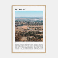 Bathurst Travel Color Poster