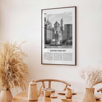Battery Park City Print Black and White, Battery Park City Wall Art, Battery Park City Poster, Battery Park City Photo, New York City, USA