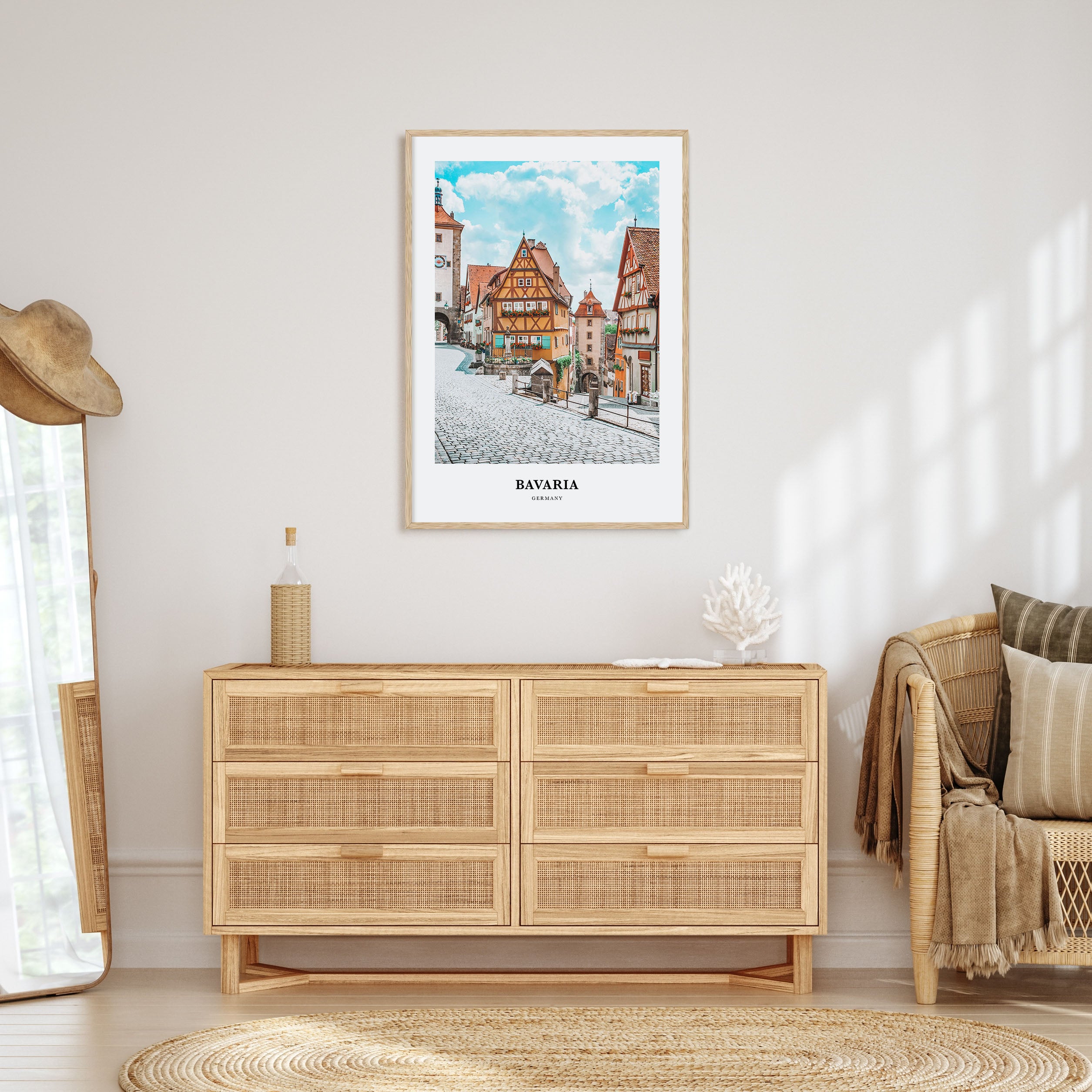 Bavaria Portrait Color Poster