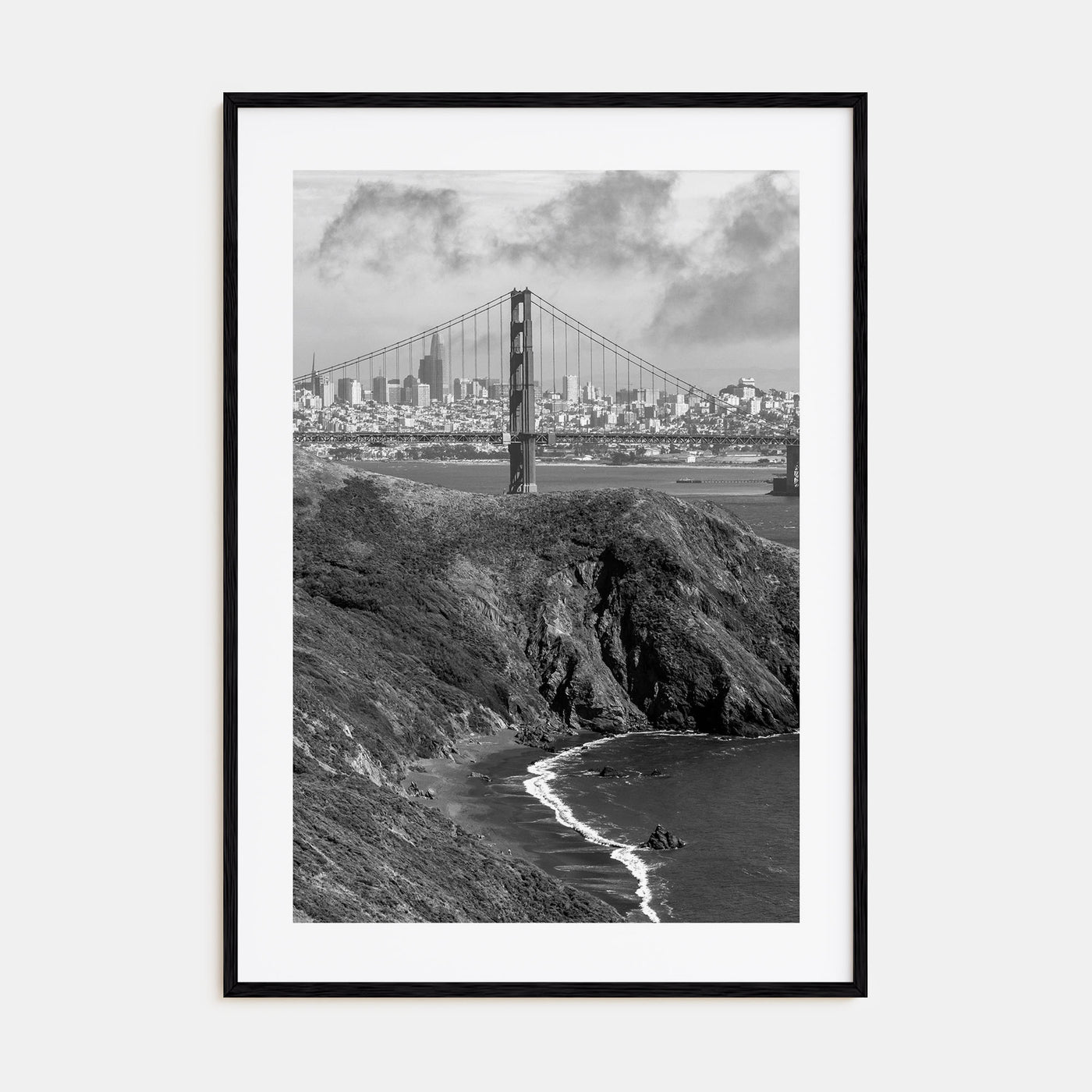 Bay Area Photo B&W Poster