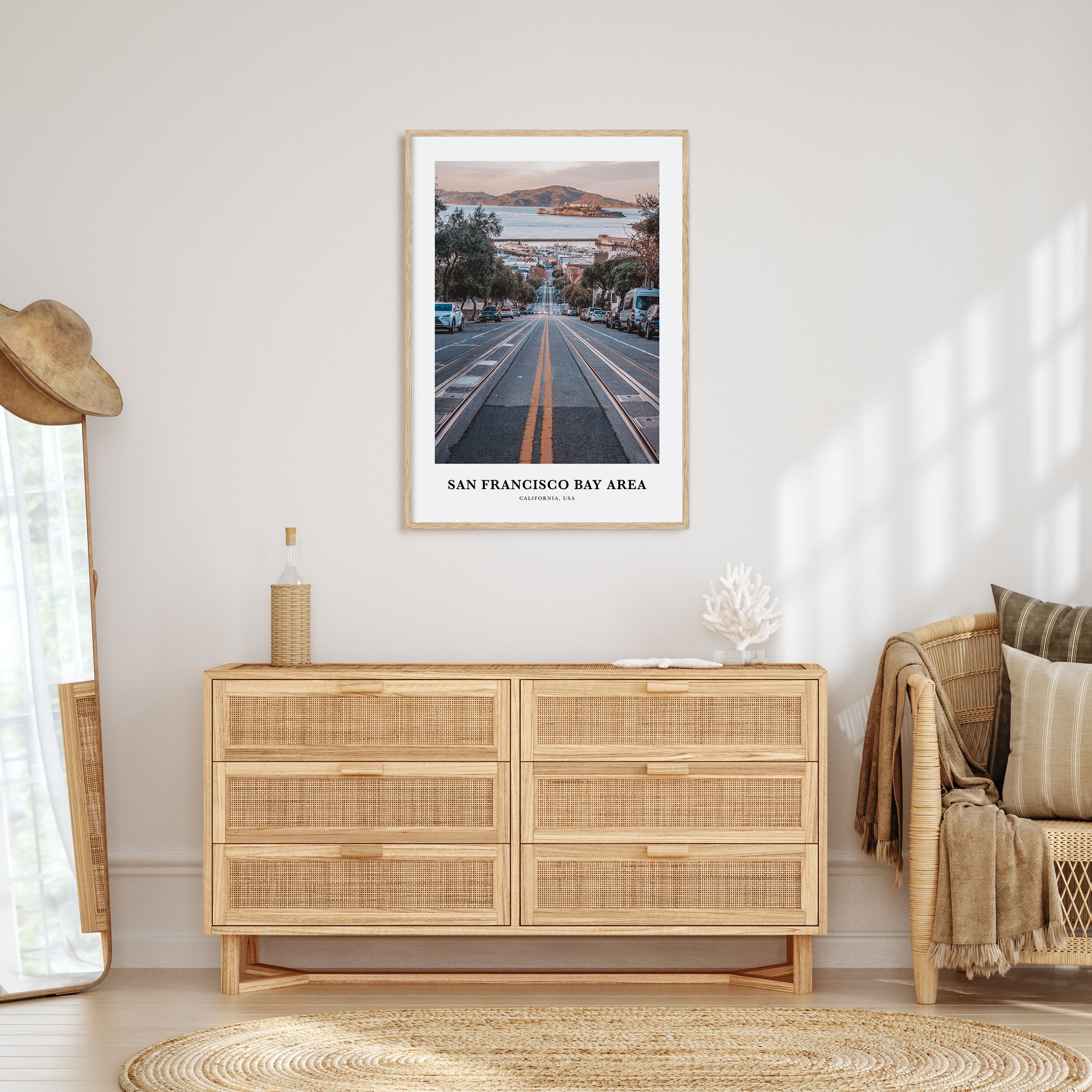 Bay Area Portrait Color No 3 Poster