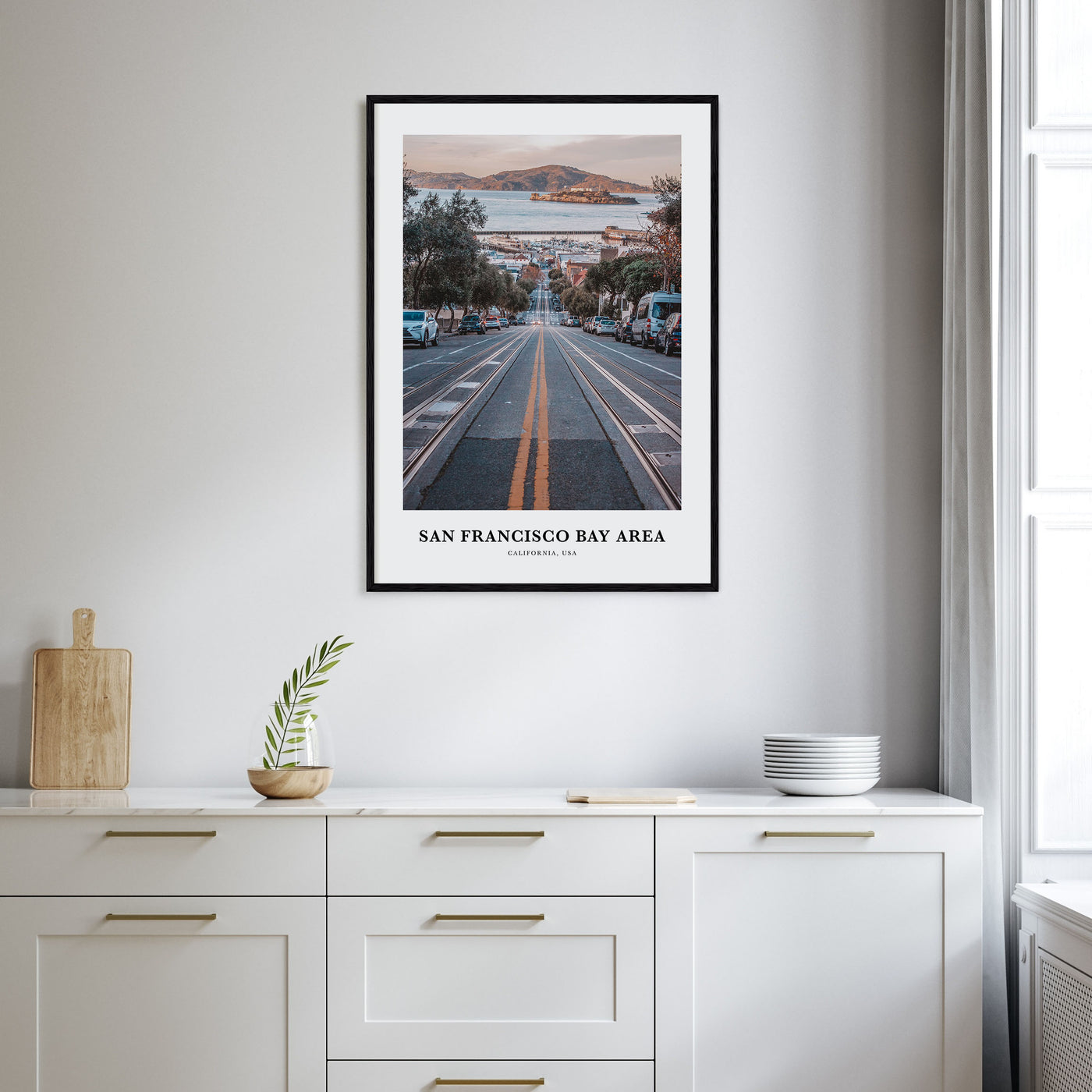 Bay Area Portrait Color No 3 Poster