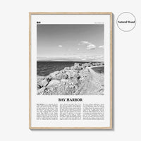 Bay Harbor Print Black and White, Bay Harbor Wall Art, Bay Harbor Poster, Bay Harbor Photo, Bay Harbor Map, Bay Harbor Wall Decor, Michigan