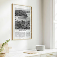 Bay of Islands Print Black and White, Bay of Islands Wall Art, Bay of Islands Poster, Bay of Islands Photo, New Zealand