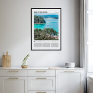 Bay of Islands Travel Color Poster