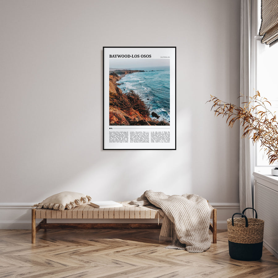 Baywood-Los Osos Travel Color Poster