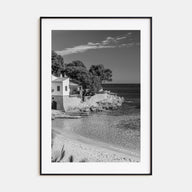 Beach House Photo B&W No 1 Poster