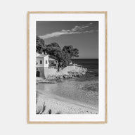 Beach House Photo B&W No 1 Poster