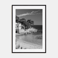 Beach House Photo B&W No 1 Poster