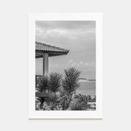 Beach House Photo B&W No 2 Poster