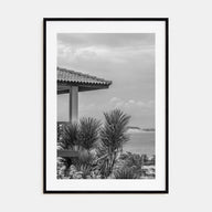 Beach House Photo B&W No 2 Poster