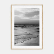 Beach Photo B&W No 2 Poster
