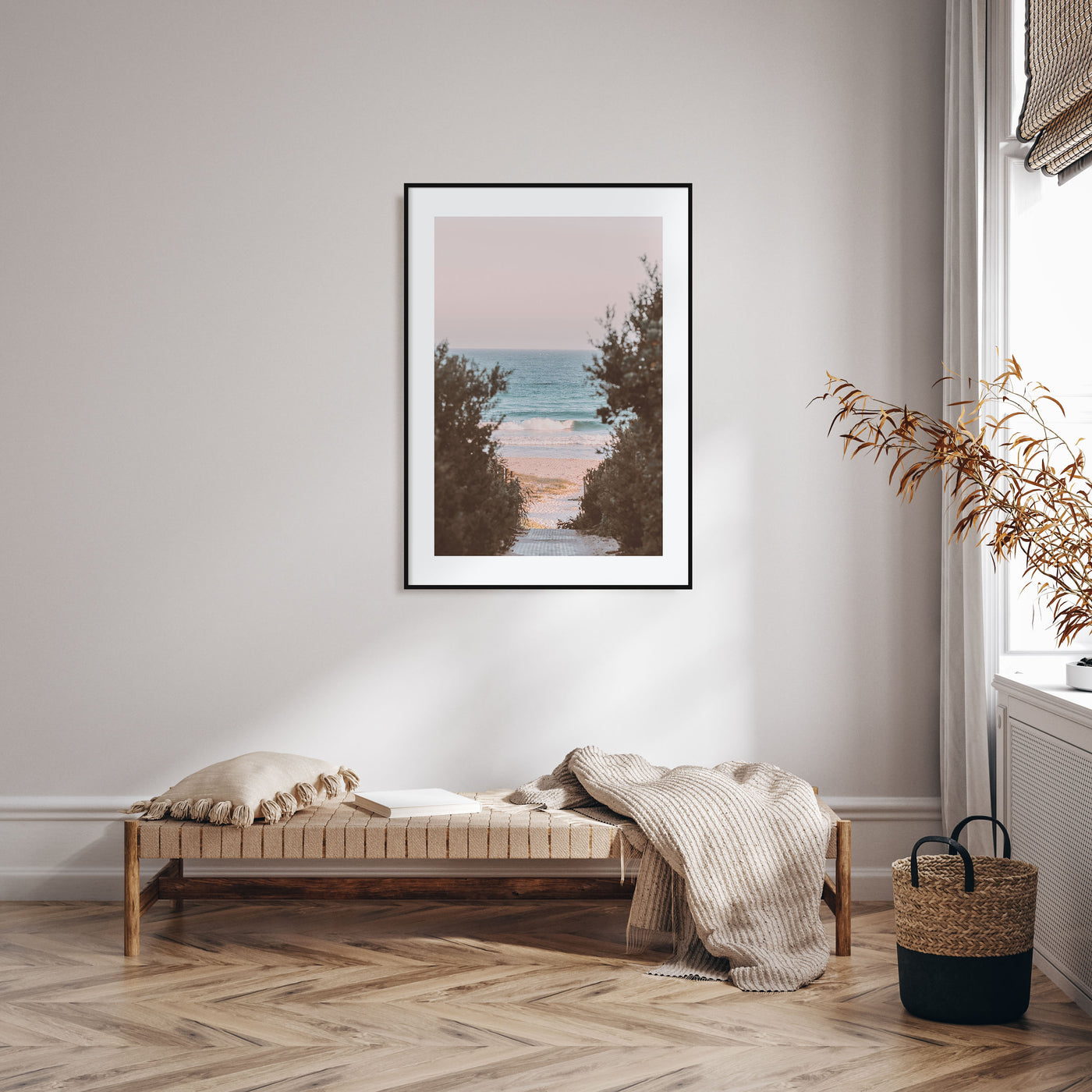 Beach Trail Photo Color No 1 Poster