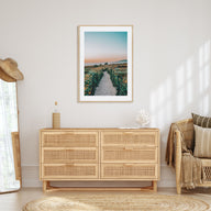 Beach Trail Photo Color No 2 Poster