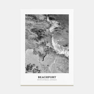 Beachport Portrait B&W No 1 Poster