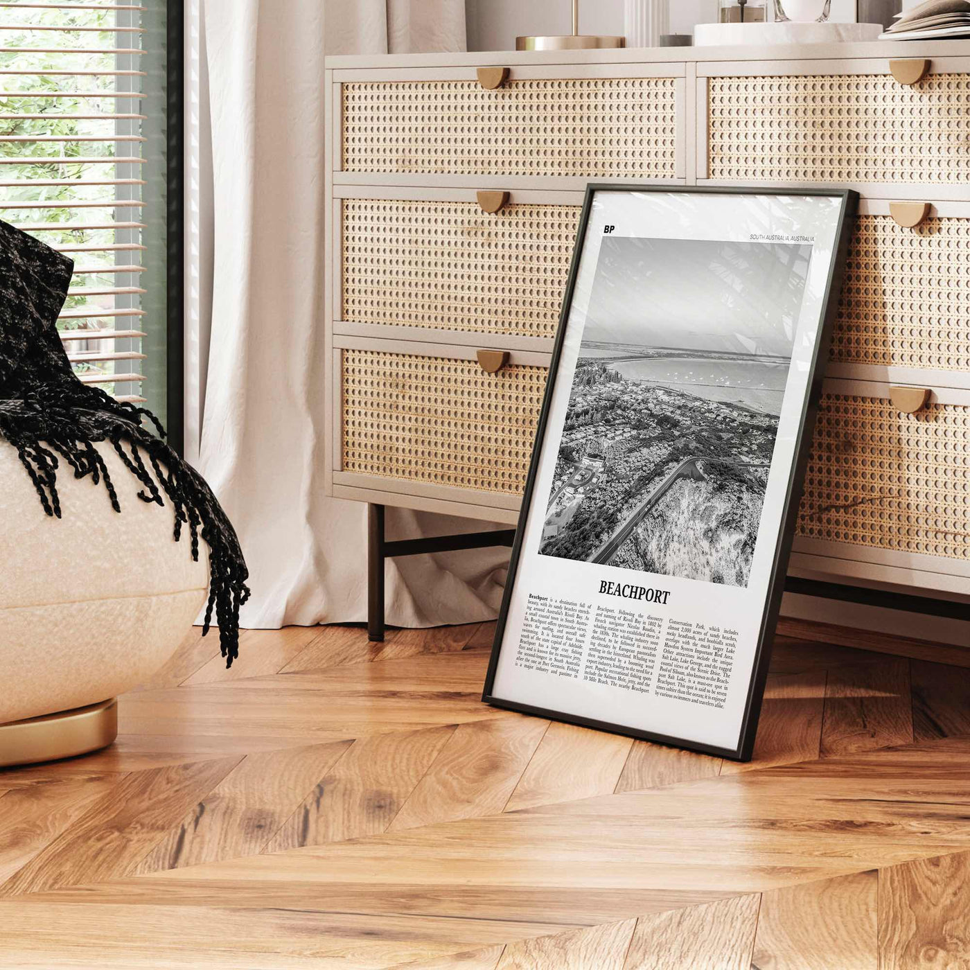 Beachport Print Black and White No 1, Beachport Wall Art, Beachport Poster, Beachport Photo, Beachport Wall Décor, South Australia