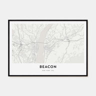 Beacon Map Landscape Poster