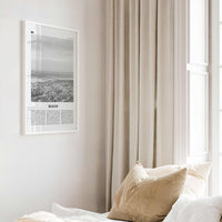 Beacon Print Black and White, Beacon Wall Art, Beacon Poster, Beacon Photo, Beacon Wall Décor, Beacon Map, New York, USA