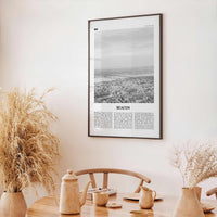 Beacon Print Black and White, Beacon Wall Art, Beacon Poster, Beacon Photo, Beacon Wall Décor, Beacon Map, New York, USA