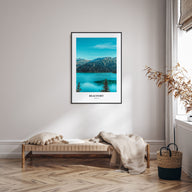 Beaufort, France Portrait Color Poster