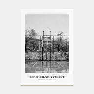 Bedford-Stuyvesant Portrait B&W Poster