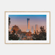 Beijing Landscape Color Poster