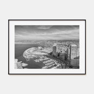Beirut Landscape B&W Poster