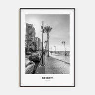 Beirut Portrait B&W No 1 Poster