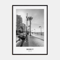 Beirut Portrait B&W No 1 Poster