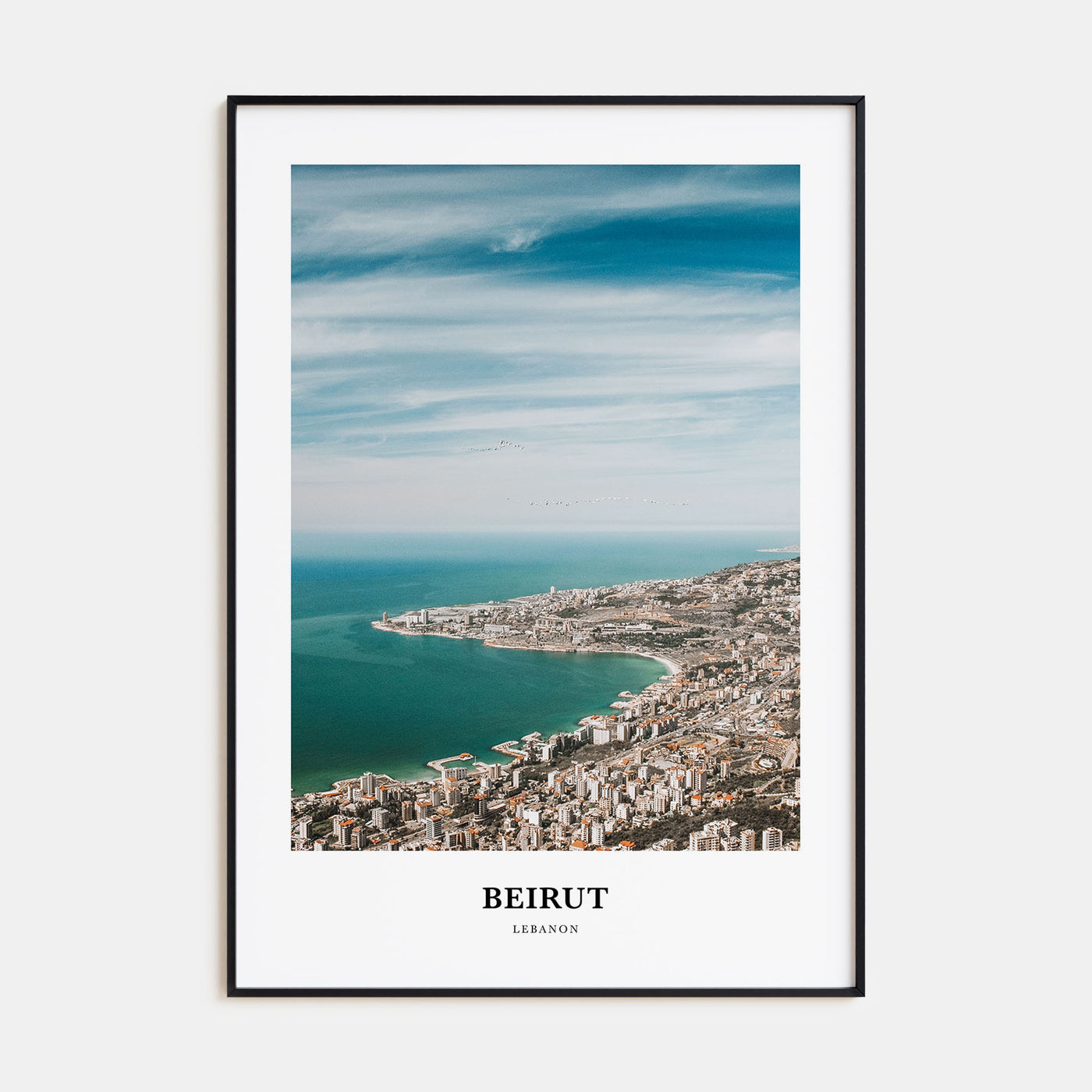 Beirut Portrait Color Poster