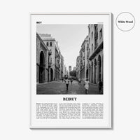 Beirut Print Black and White No 3, Beirut Wall Art, Beirut Poster, Beirut Photo, Beirut Wall Decor, Lebanon, بيروت, Beyrouth, Bayrūt