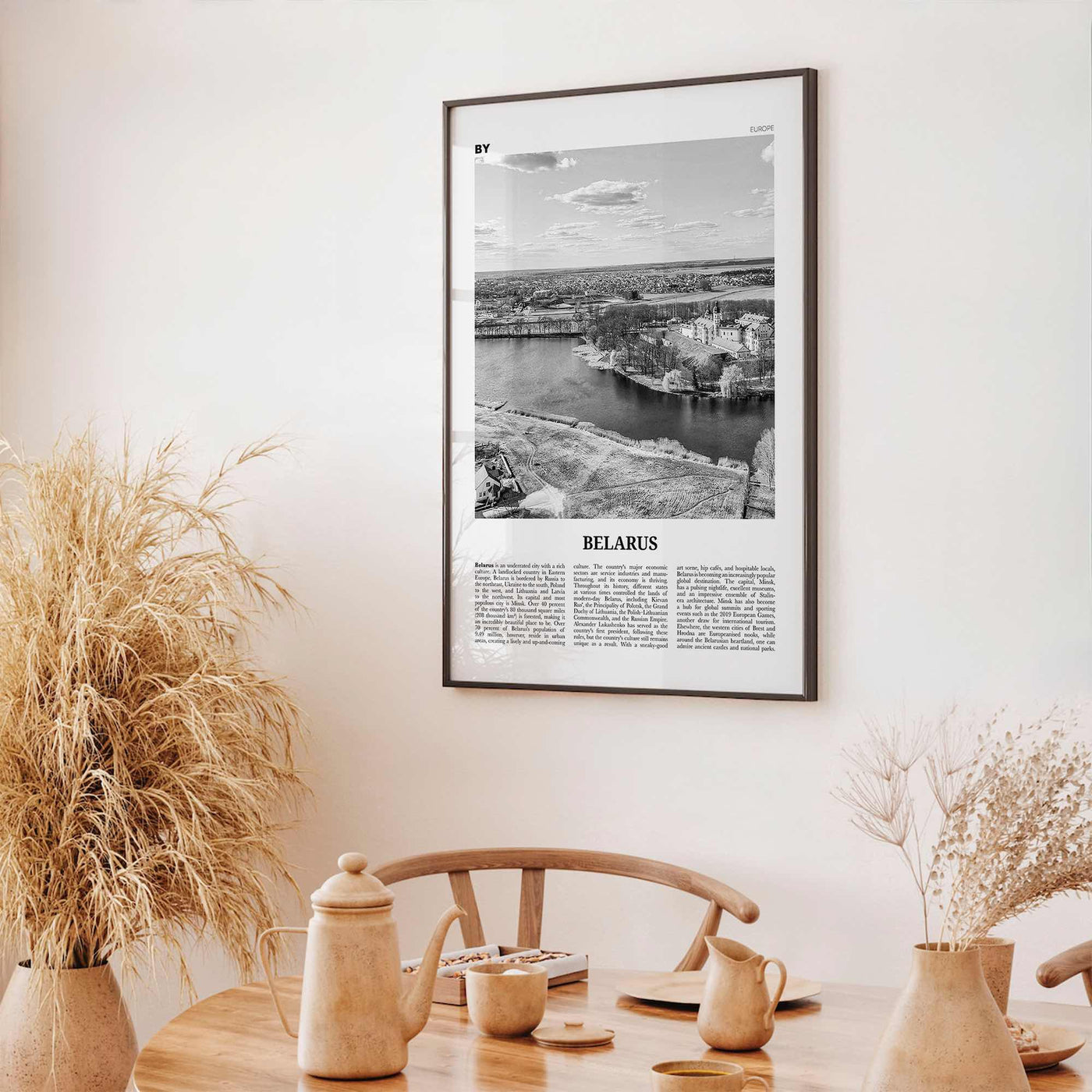 Belarus Print Black and White, Belarus Wall Art, Belarus Poster, Belarus Photo, Belarus Wall Decor, Республика Беларусь, Belarusian, Europe